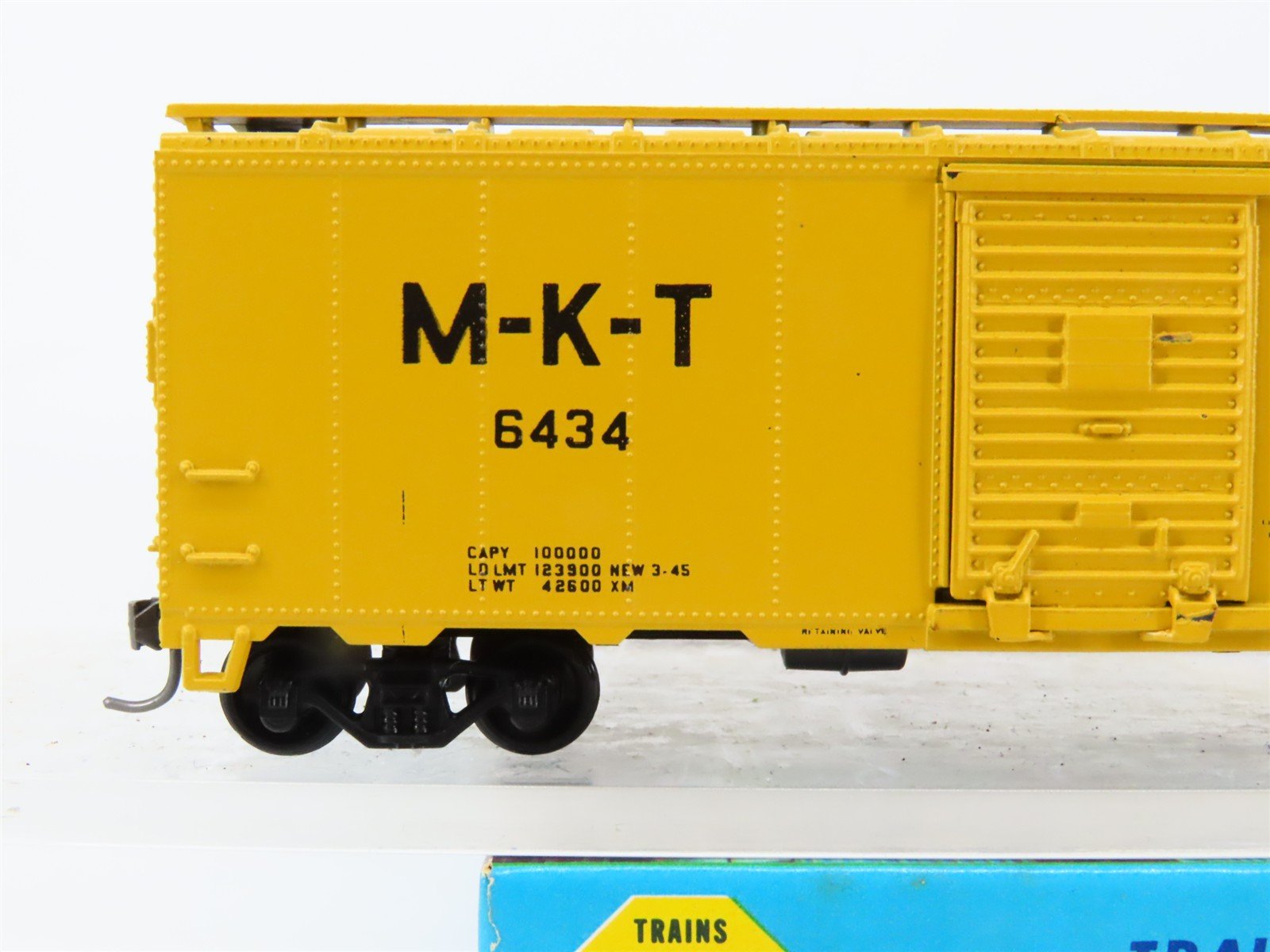 HO Scale Athearn Bev-Bel #521-2 MKT The Katy Single Door 40' Boxcar #6434 BUILT