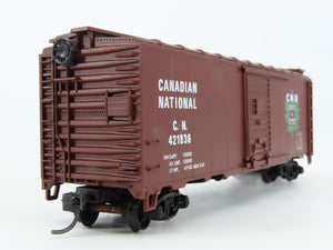 HO Scale Athearn Bev-Bel #315-2 CN Canadian National 40' Box Car #421836 - BUILT