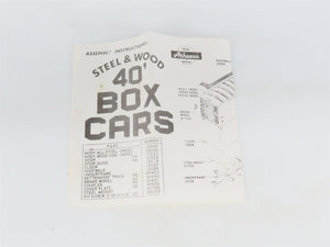 HO Scale Athearn Bev-Bel #315-2 CN Canadian National 40' Box Car #421836 - BUILT