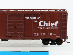 HO Scale Athearn Bev-Bel #1397 ATSF Santa Fe Chief 40' Box Car #145388 - BUILT