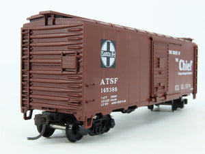 HO Scale Athearn Bev-Bel #1397 ATSF Santa Fe Chief 40' Box Car #145388 - BUILT