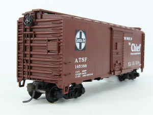 HO Scale Athearn Bev-Bel #1397 ATSF Santa Fe Chief 40' Box Car #145388 - BUILT