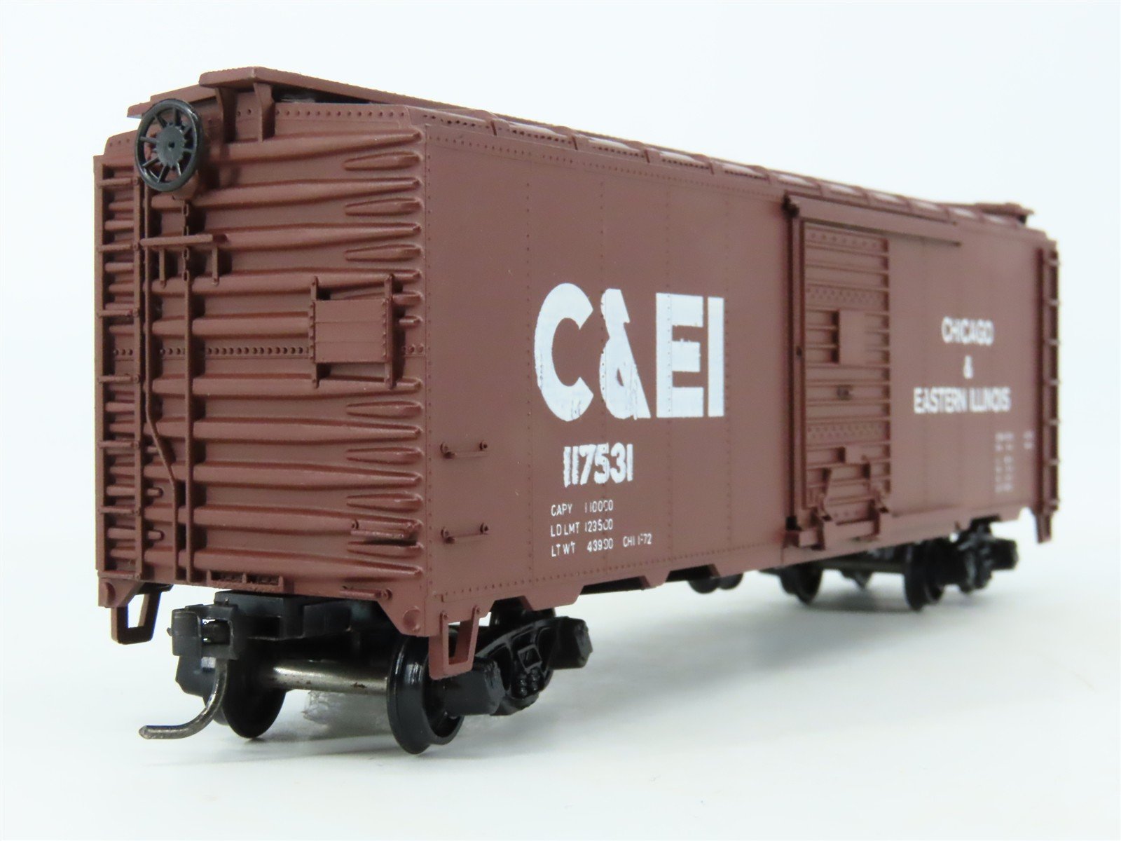 HO Scale Athearn Bev-Bel 1046 C&EI Chicago & Eastern Illinois 40' Box Car 117531