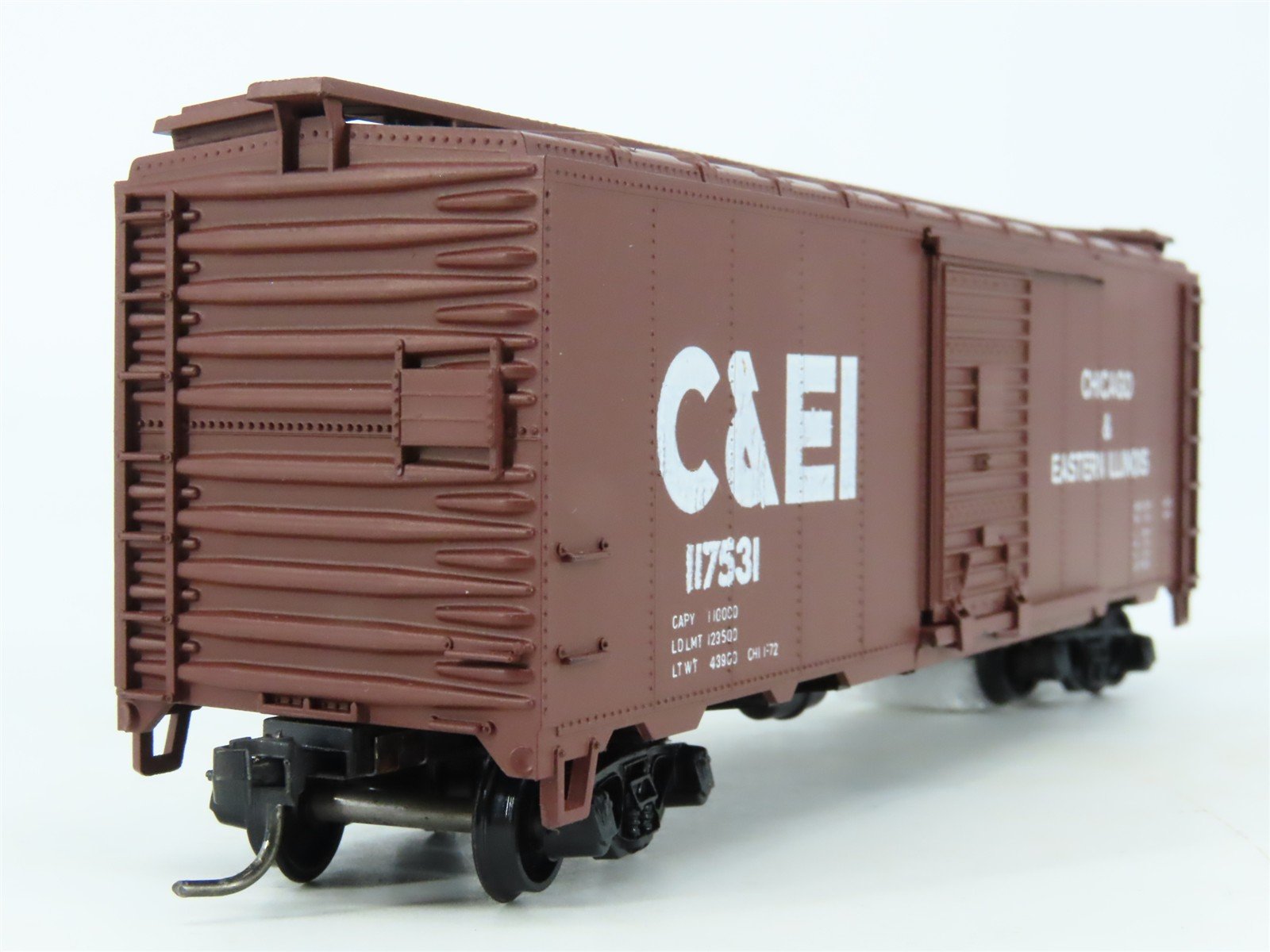 HO Scale Athearn Bev-Bel 1046 C&EI Chicago & Eastern Illinois 40' Box Car 117531