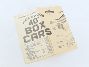 HO Athearn Bev-Bel 1042-1 CG Central of Georgia 40' Single Door Box Car #7232