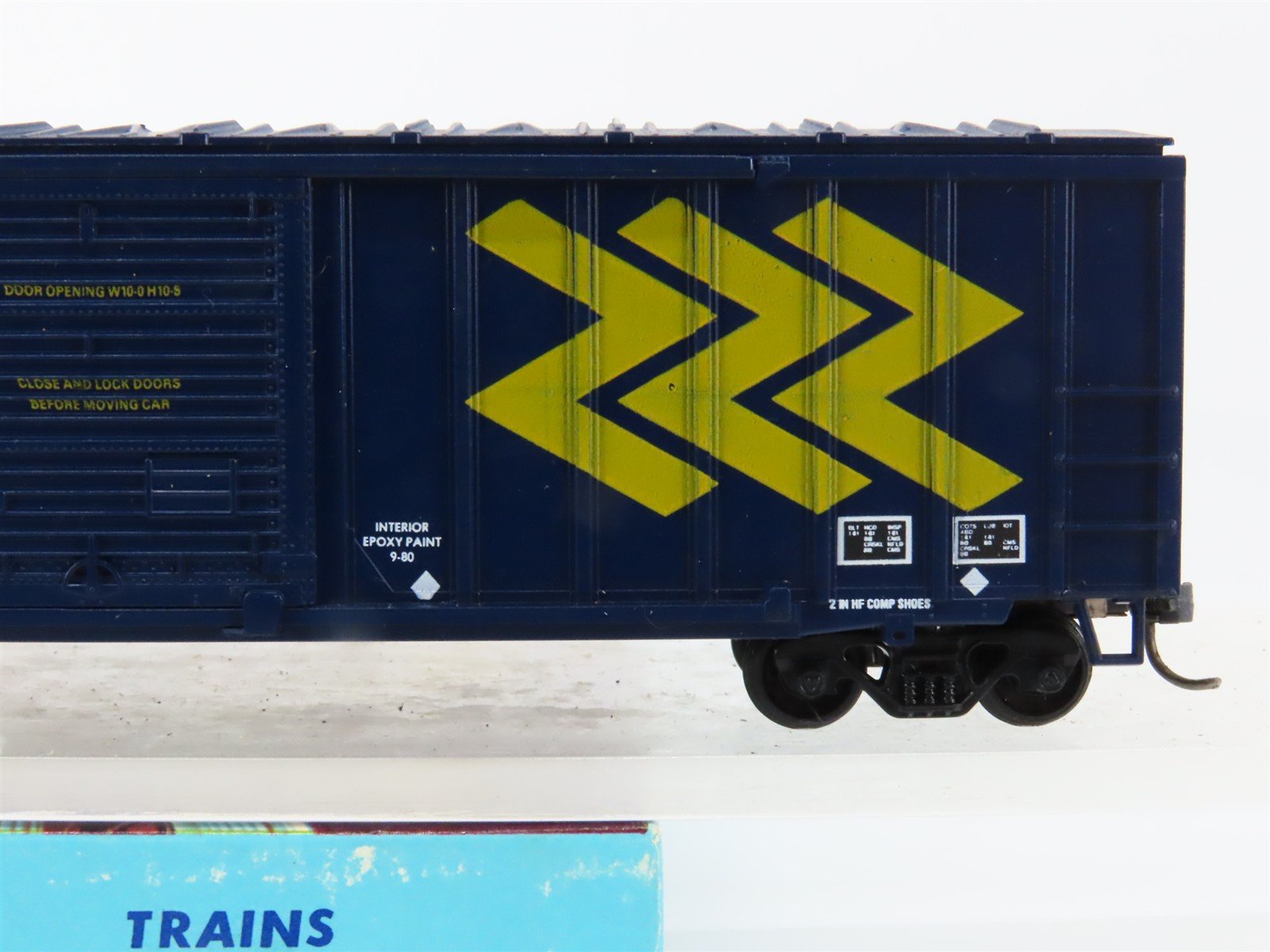 HO Scale Athearn Bev-Bel 305 ONT Ontario Northland 50' Box Car #7701 - BUILT