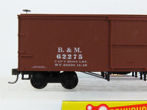 HO Roundhouse LE BM Boston & Maine 36' Truss Rod Box Car #62275 - BUILT