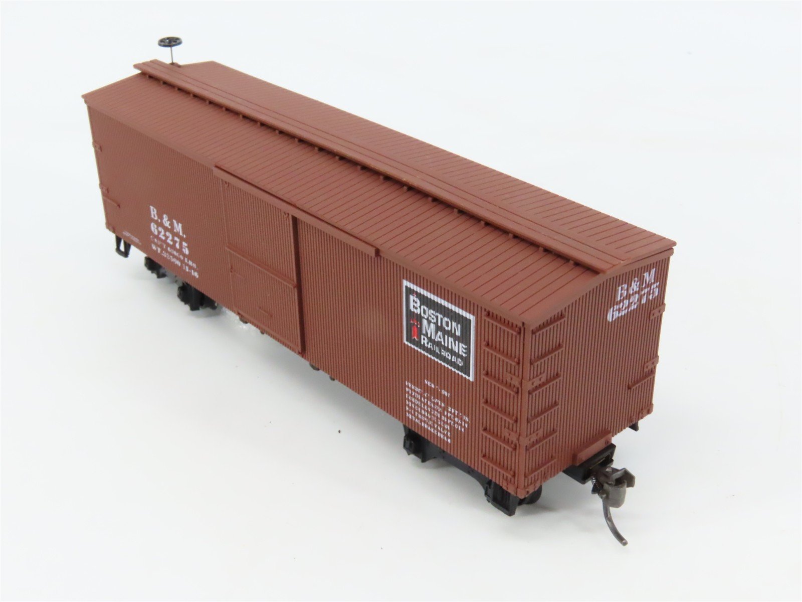 HO Roundhouse LE BM Boston & Maine 36' Truss Rod Box Car #62275 - BUILT