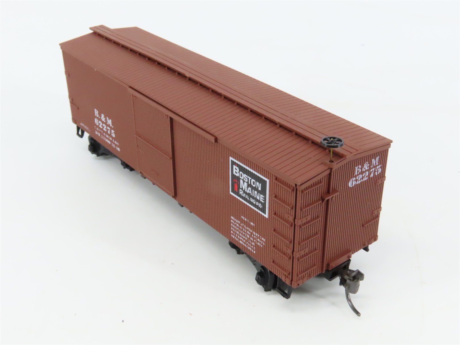 HO Roundhouse LE BM Boston & Maine 36' Truss Rod Box Car #62275 - BUILT