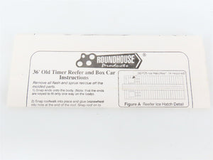 HO Roundhouse LE BM Boston & Maine 36' Truss Rod Box Car #62275 - BUILT