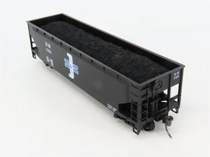 HO Scale Roundhouse LE BM Boston & Maine 3-Bay Hopper #7315 w/ Load - BUILT