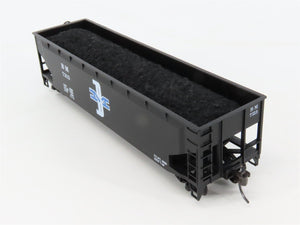 HO Scale Roundhouse LE BM Boston & Maine 3-Bay Hopper #7315 w/ Load - BUILT