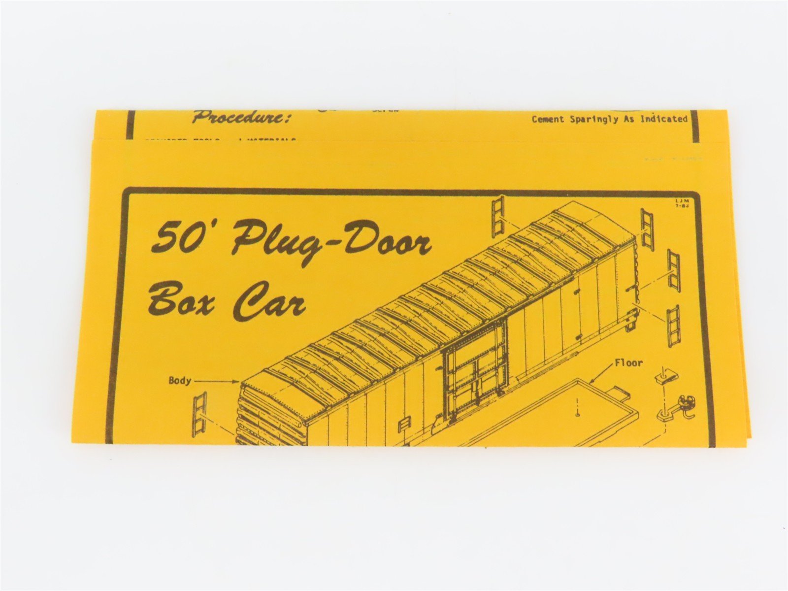 HO Scale Details West BC803 BM Boston & Maine 50' Box Car #154 - BUILT