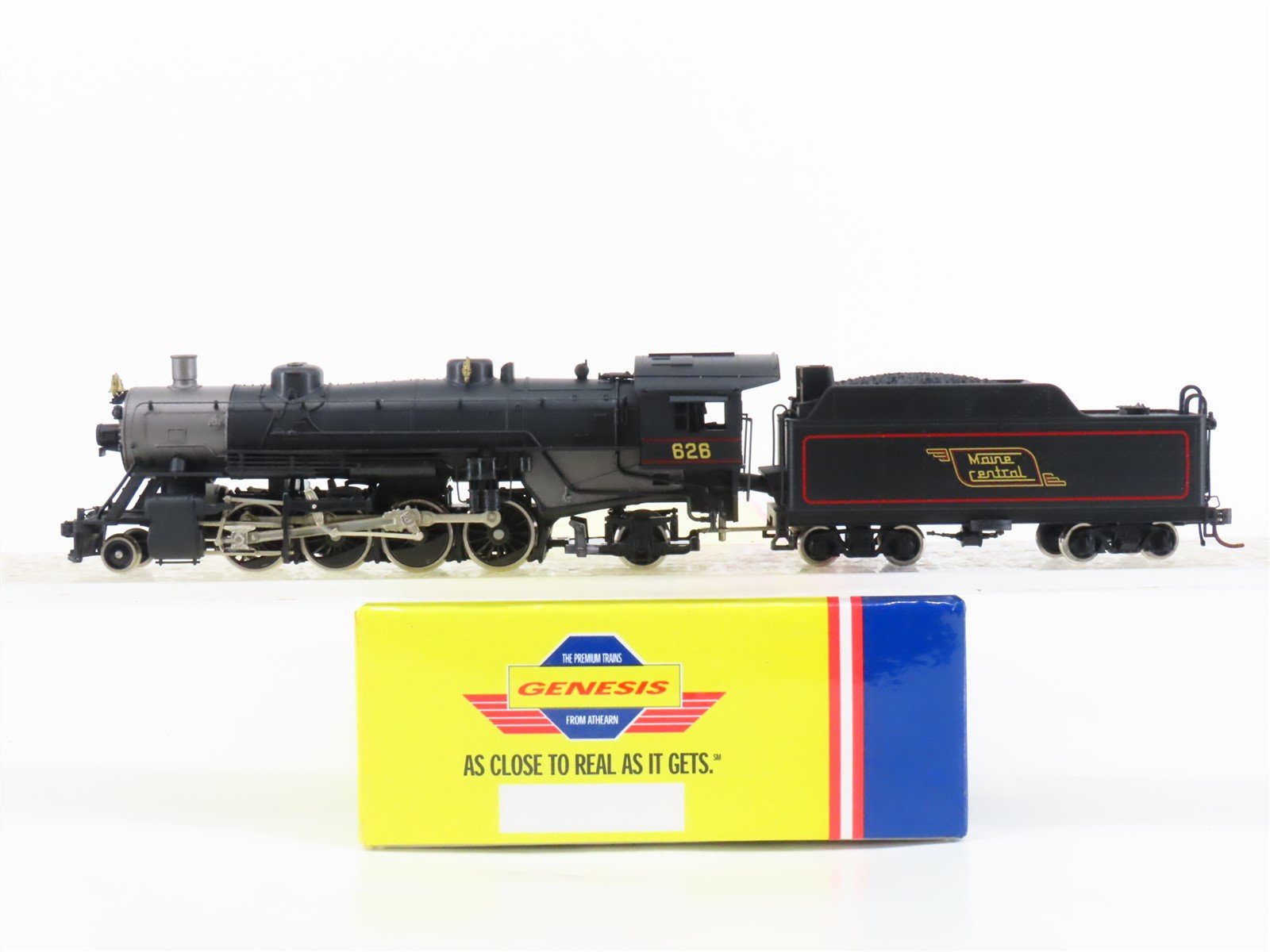 HO Scale Athearn Genesis G9015 MEC Maine Central 2-8-2 Steam Locomotive #626