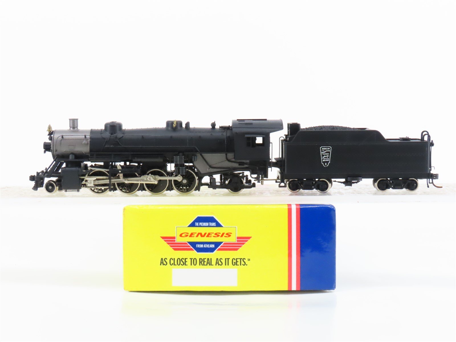 HO Scale Athearn Genesis G9000 BAR Bangor & Aroostook 2-8-2 Steam Loco CUSTOM