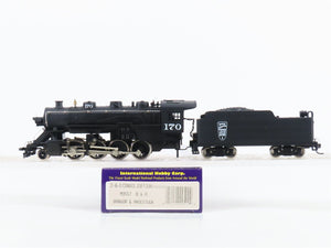 HO Scale IHC M9557 BAR Bangor & Aroostook 2-8-0 Steam Locomotive #170