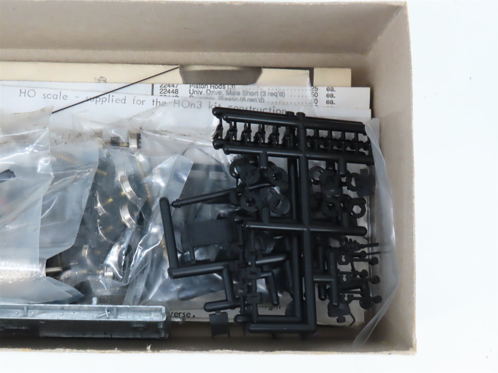 HOn3 Scale Roundhouse 391 DRGW Rio Grande C-3 Shay Steam Locomotive Kit