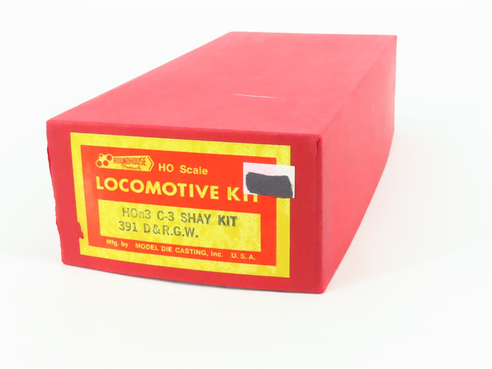 HOn3 Scale Roundhouse 391 DRGW Rio Grande C-3 Shay Steam Locomotive Kit