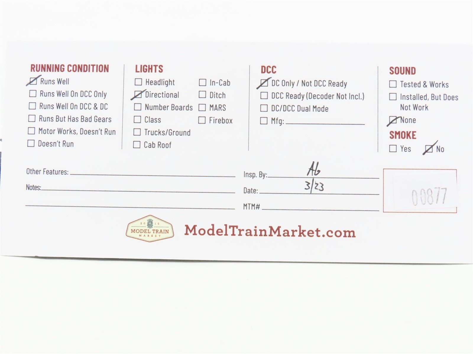 HO Scale Atlas 7097 MEC Maine Central RS11 Diesel Locomotive #801