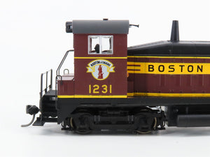 HO Scale Proto 2000 B&M Boston & Maine SW9 Diesel Locomotive #1231