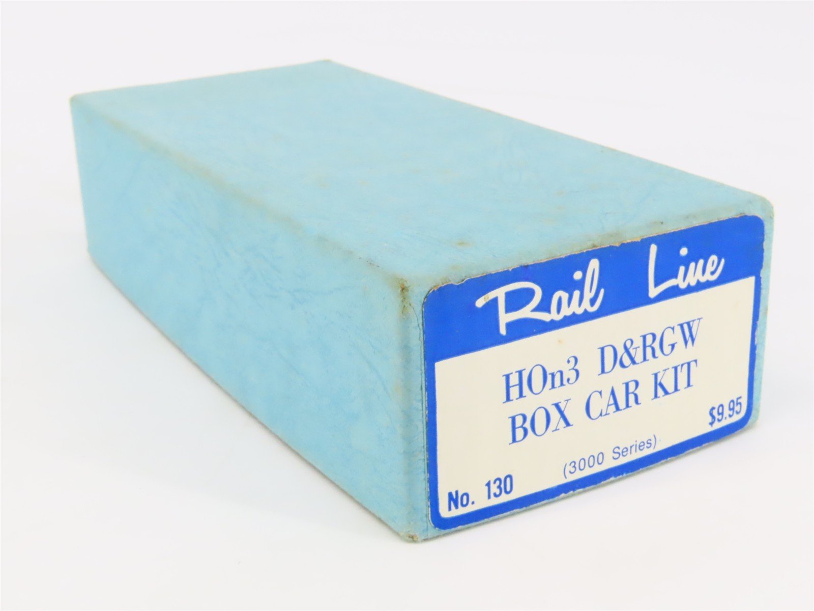 HOn3 Scale Rail Line Kit 130 D&RGW Rio Grande Unlettered 3000 Series Box Car