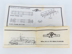HOn3 Scale Durango Press Kit DP-51 RGS Rio Grande South Drag Flanger #01