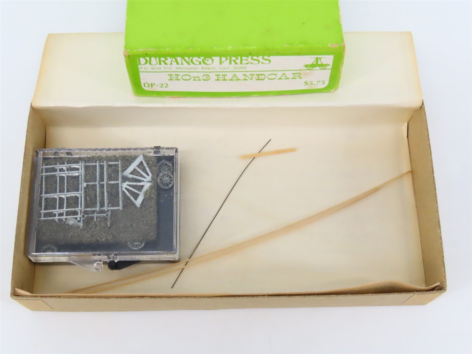 HOn3 Scale Durango Press Kit DP-22 Handcar