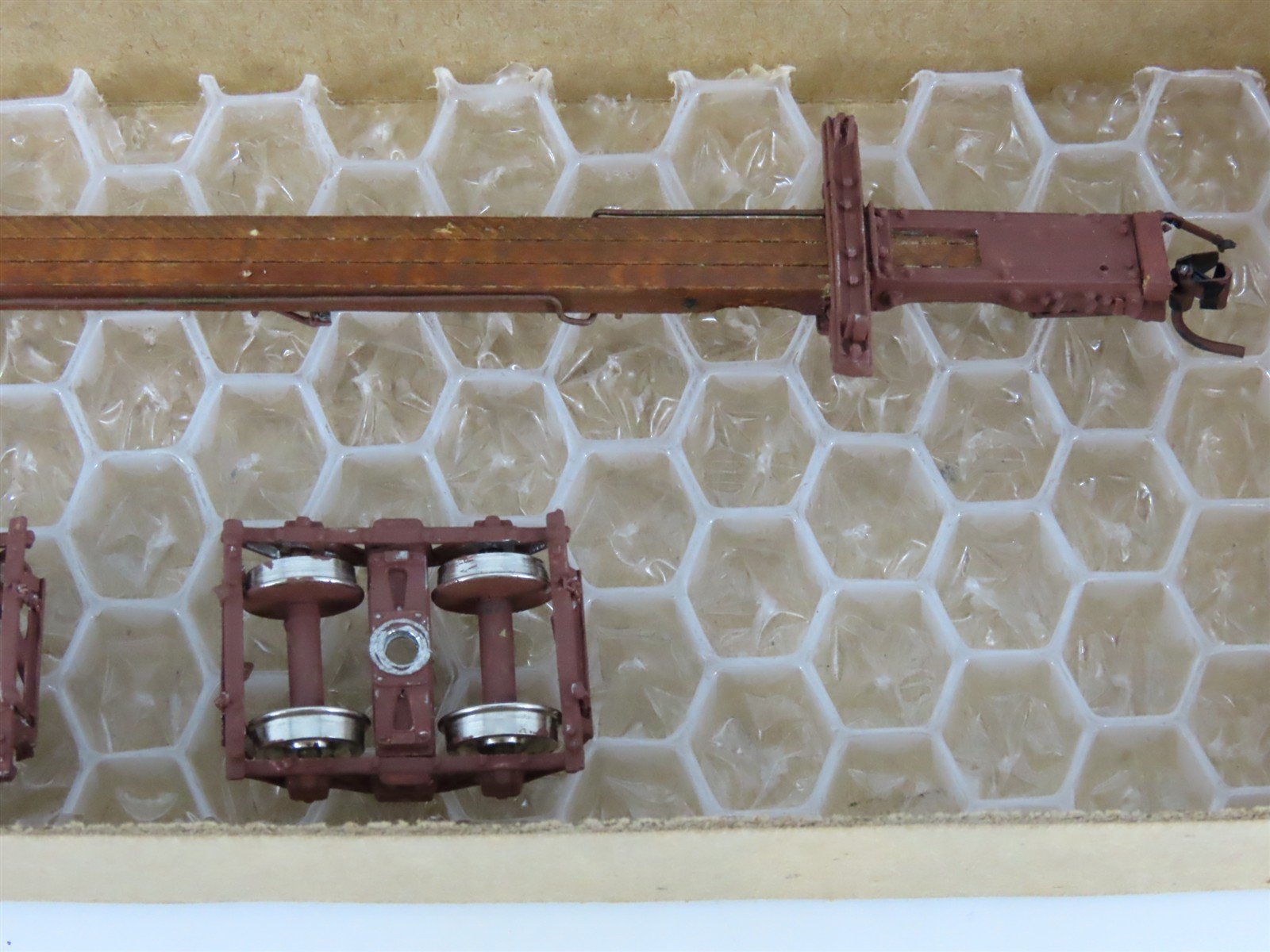 HOn3 Scale Rio Grande Models Kit 3000 LC Swayne Log Car - BUILT
