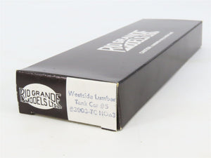 HOn3 Scale Rio Grande Models Kit 3003-TC Westside Lumber Co. Tank Car #5