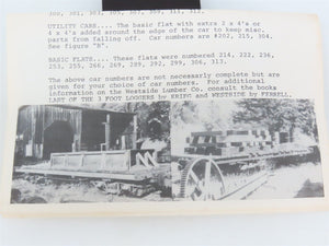 HOn3 Scale Rio Grande Models Kit 3006-FC Westside Lumber Co. 24' Flat Car