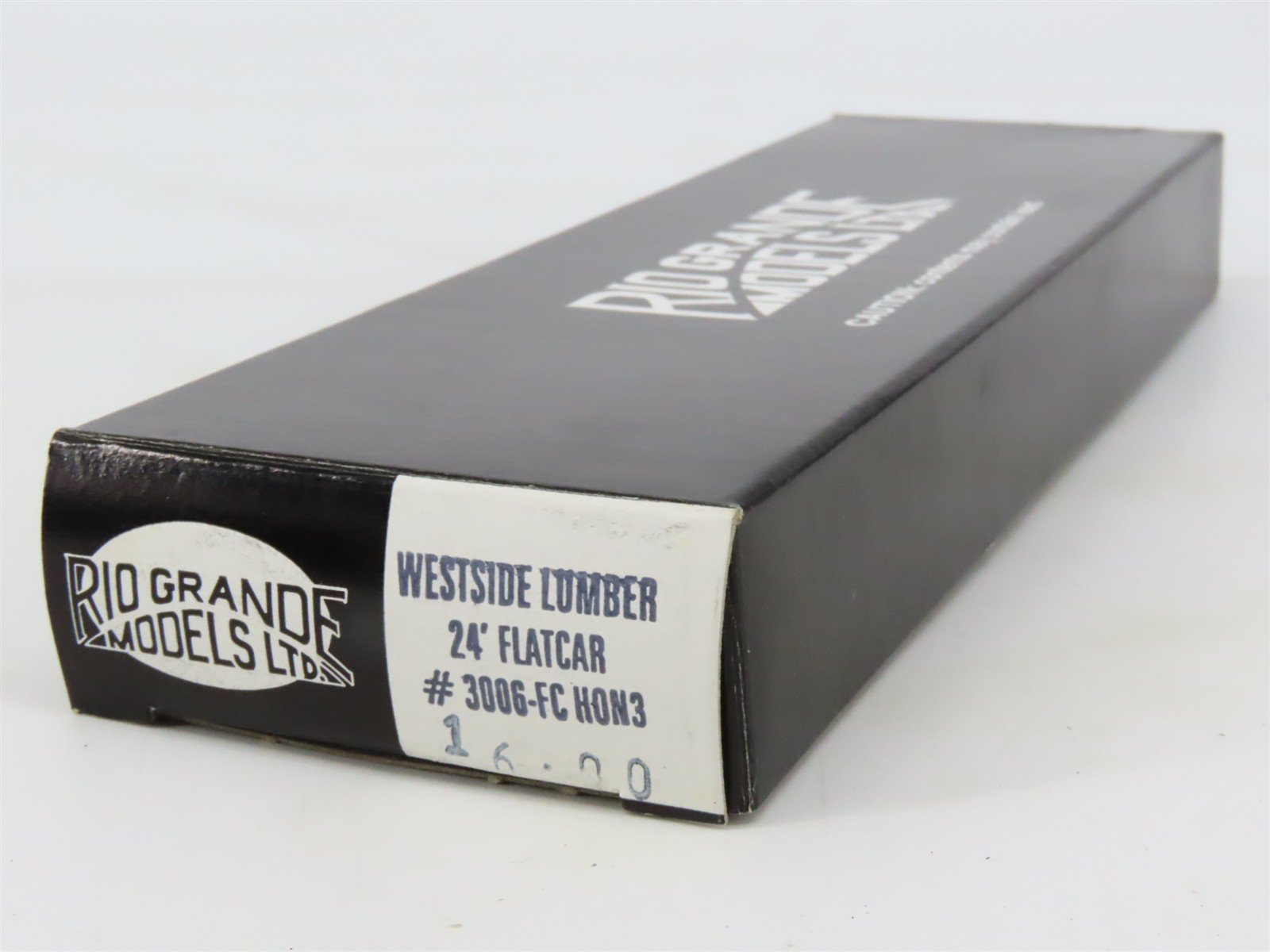 HOn3 Scale Rio Grande Models Kit 3006-FC Westside Lumber 24' Flat Car