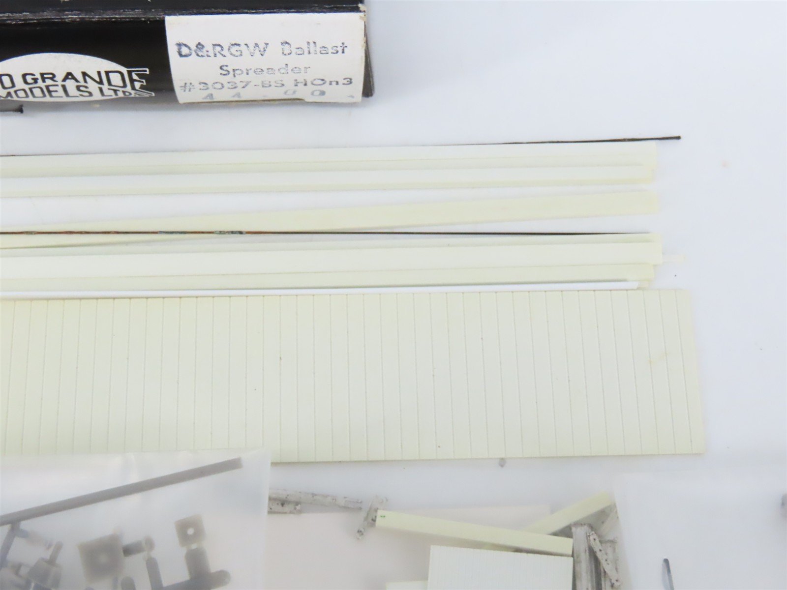 HOn3 Scale Rio Grande Models Kit 3037-BS D&RGW Rio Grande Ballast Spreader