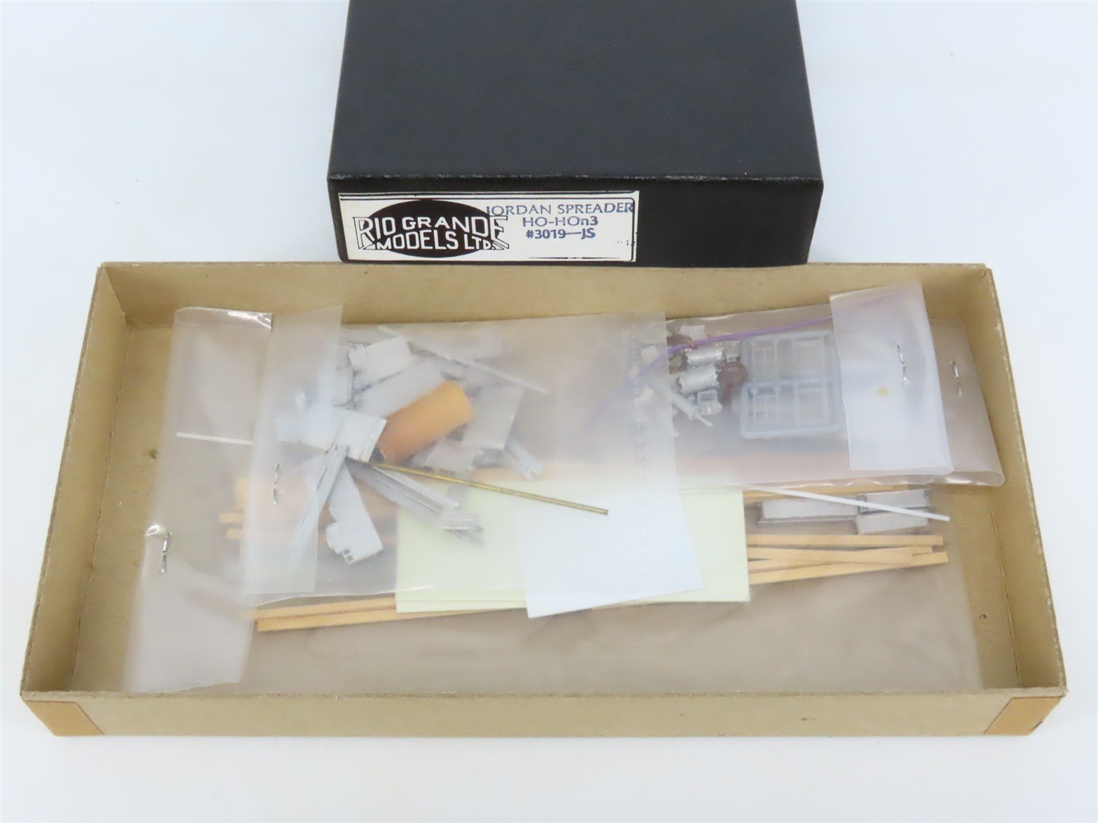 HO/HOn3 Scale Rio Grande Models Kit 3019-JS Jordan Spreader