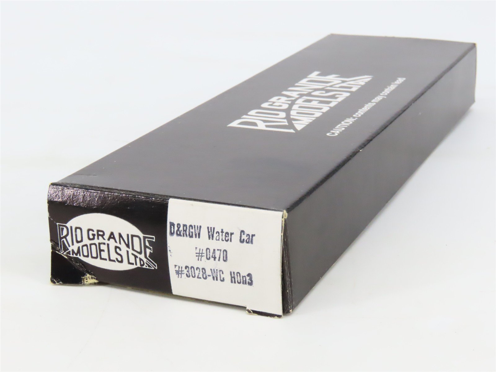 HOn3 Scale Rio Grande Models Kit 0470 D&RGW Rio Grande Water Car