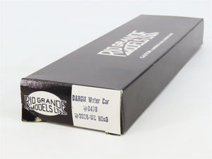 HOn3 Scale Rio Grande Models Kit 0470 D&RGW Rio Grande Water Car