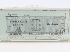 HOn3 Scale Tomalco Kit HOn3-3 D&RGW Rio Grande 30' Reefer