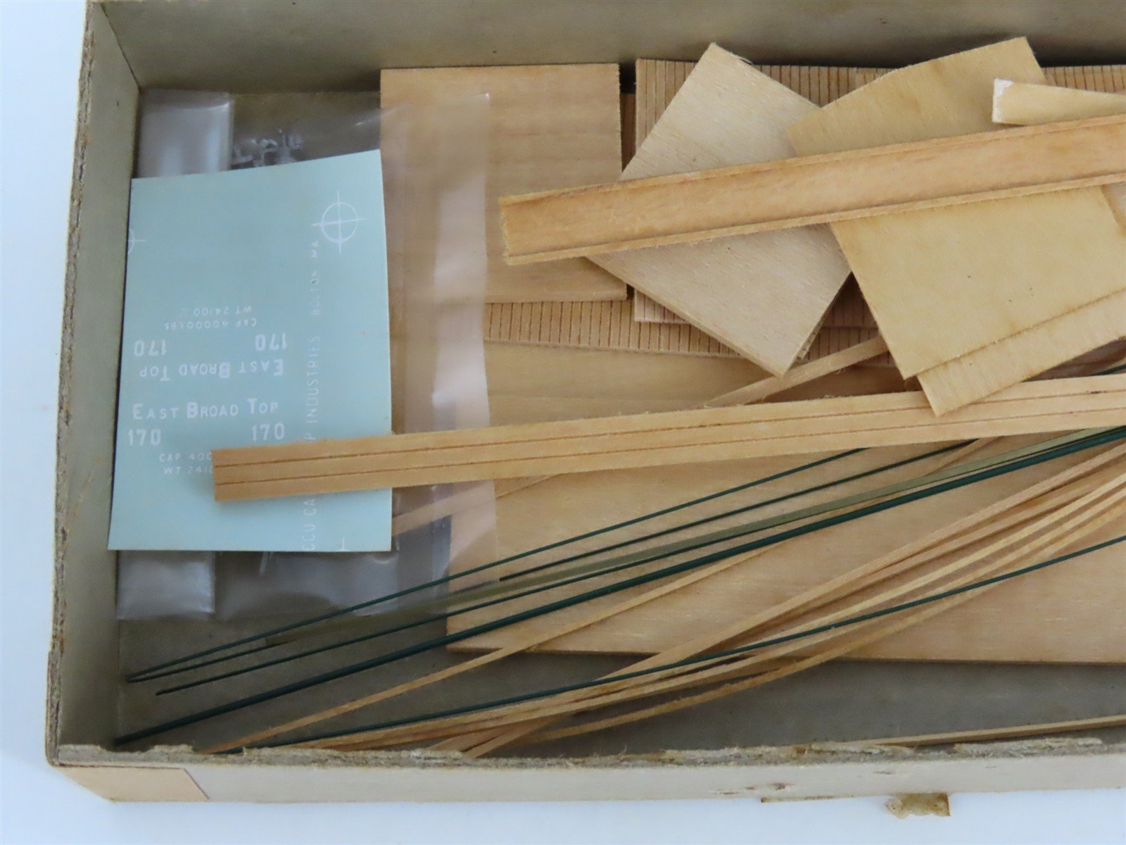 HOn3 Scale Quality Craft Models Kit 324 EBT East Broad Top Box Car