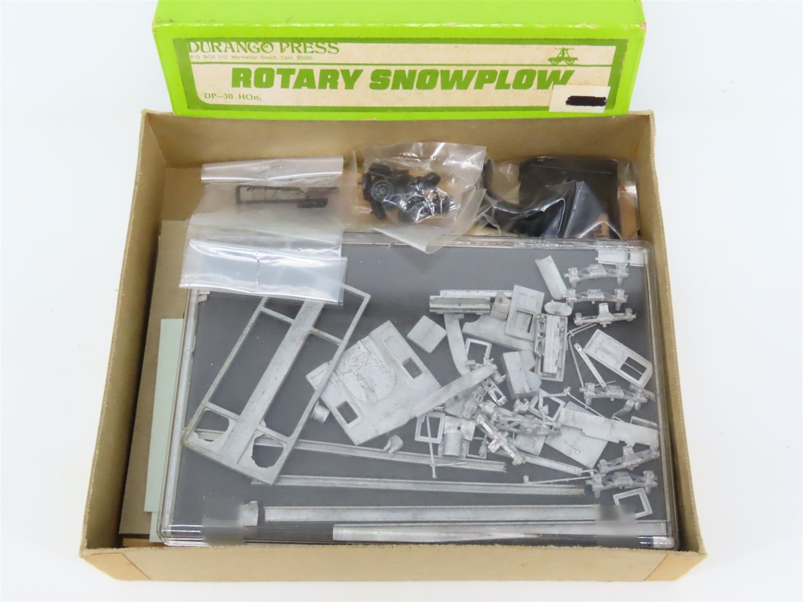 HOn3 Scale Durango Press Kit DP-30 D&RGW Rio Grande Rotary Snow Plow