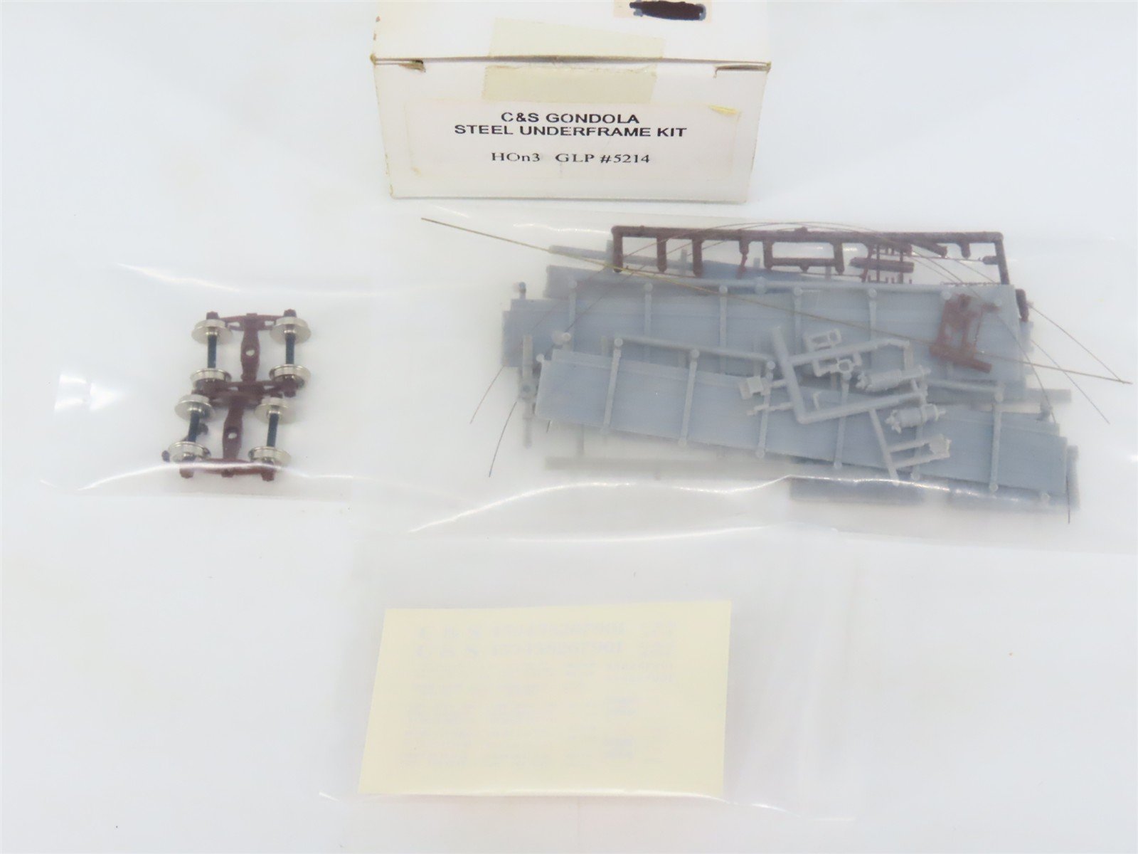 HOn3 Scale Grandt Line Kit 5214 C&S Colorado & Southern Gondola