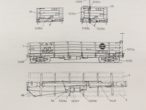 HOn3 Scale Grandt Line Kit 5214 C&S Colorado & Southern Gondola