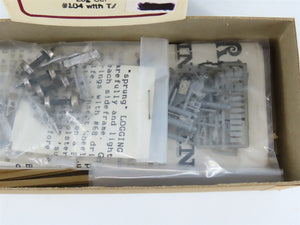 HOn3 Scale Trout Creek Bell-Ute Lumber Line Kit 104 Russel Skeleton Log Car