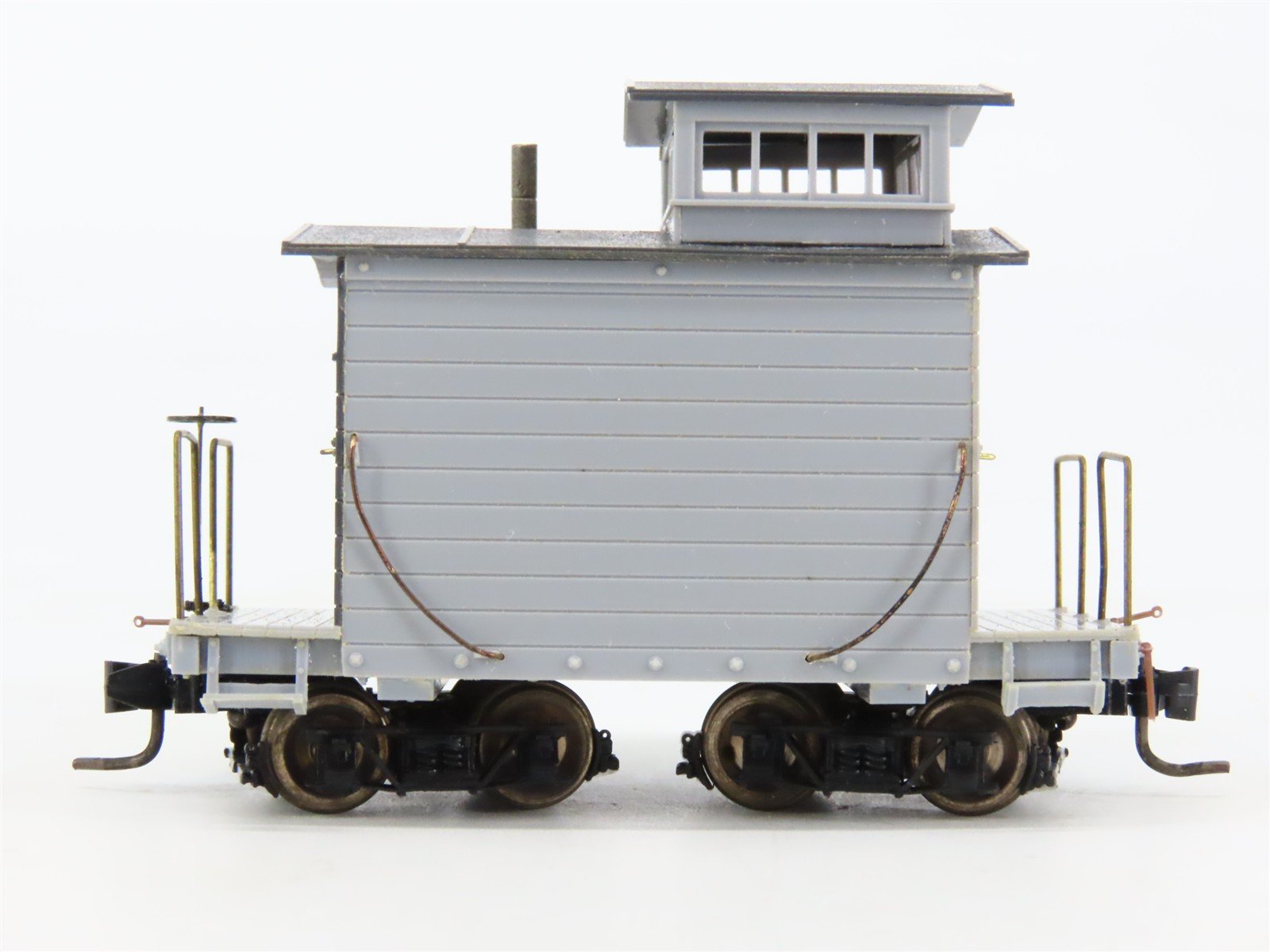 HOn3 Scale Westside Lumber Co. Painted, Unlettered Bobber Caboose