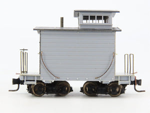 HOn3 Scale Westside Lumber Co. Painted, Unlettered Bobber Caboose