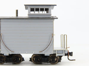 HOn3 Scale Westside Lumber Co. Painted, Unlettered Bobber Caboose