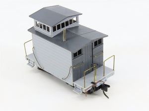 HOn3 Scale Westside Lumber Co. Painted, Unlettered Bobber Caboose