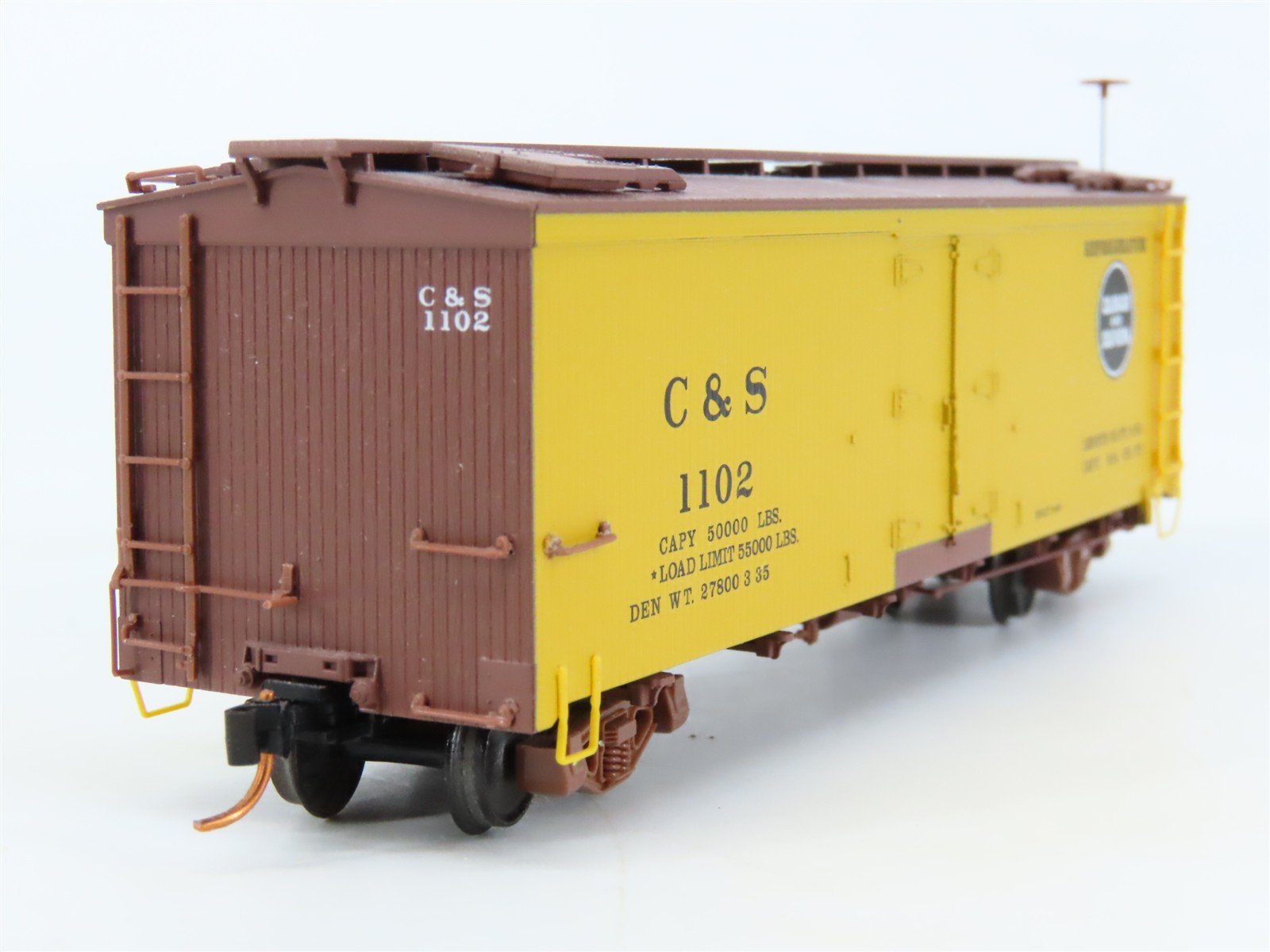HOn3 Scale C&S Colorado & Southern Reefer #1102