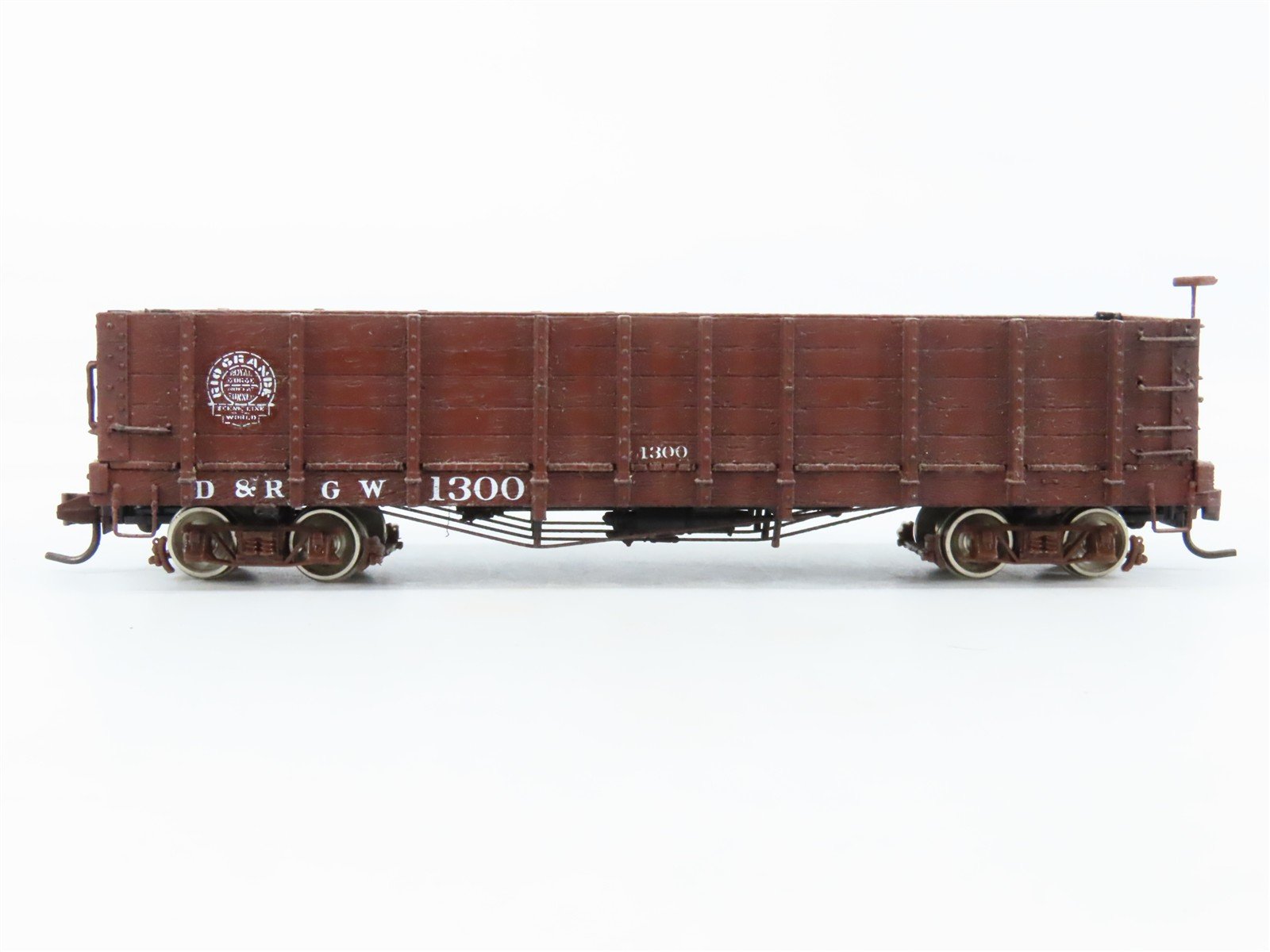 HOn3 Scale D&RGW Denver & Rio Grande Western High Side Gondola #1300