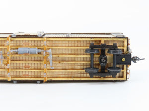 HOn3 Scale Gold Painted, Unlettered Single Door Box Car - CUSTOM