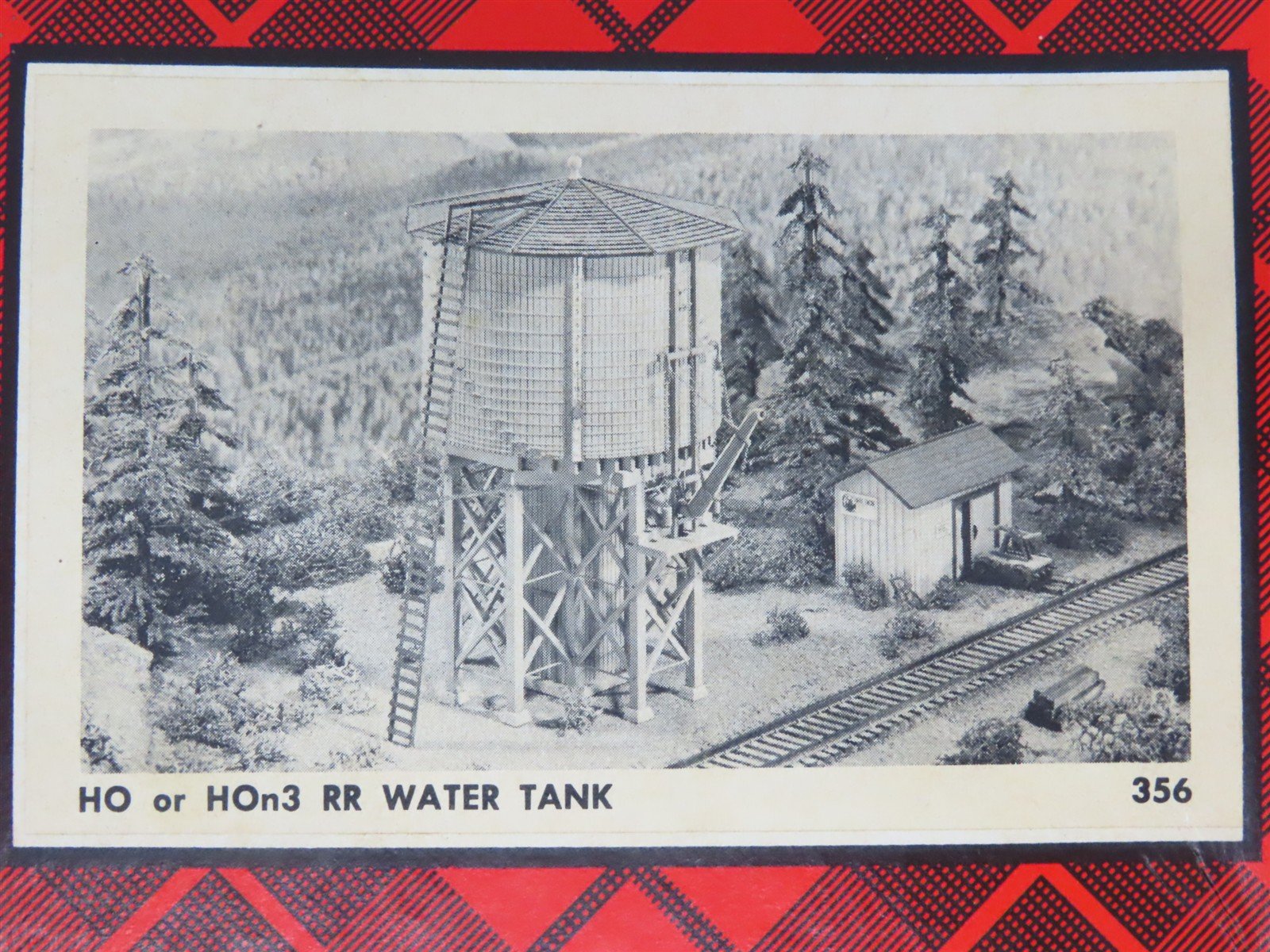 HO/HOn3 Scale Campbell Scale Models Kit 356 Railroad Water Tank