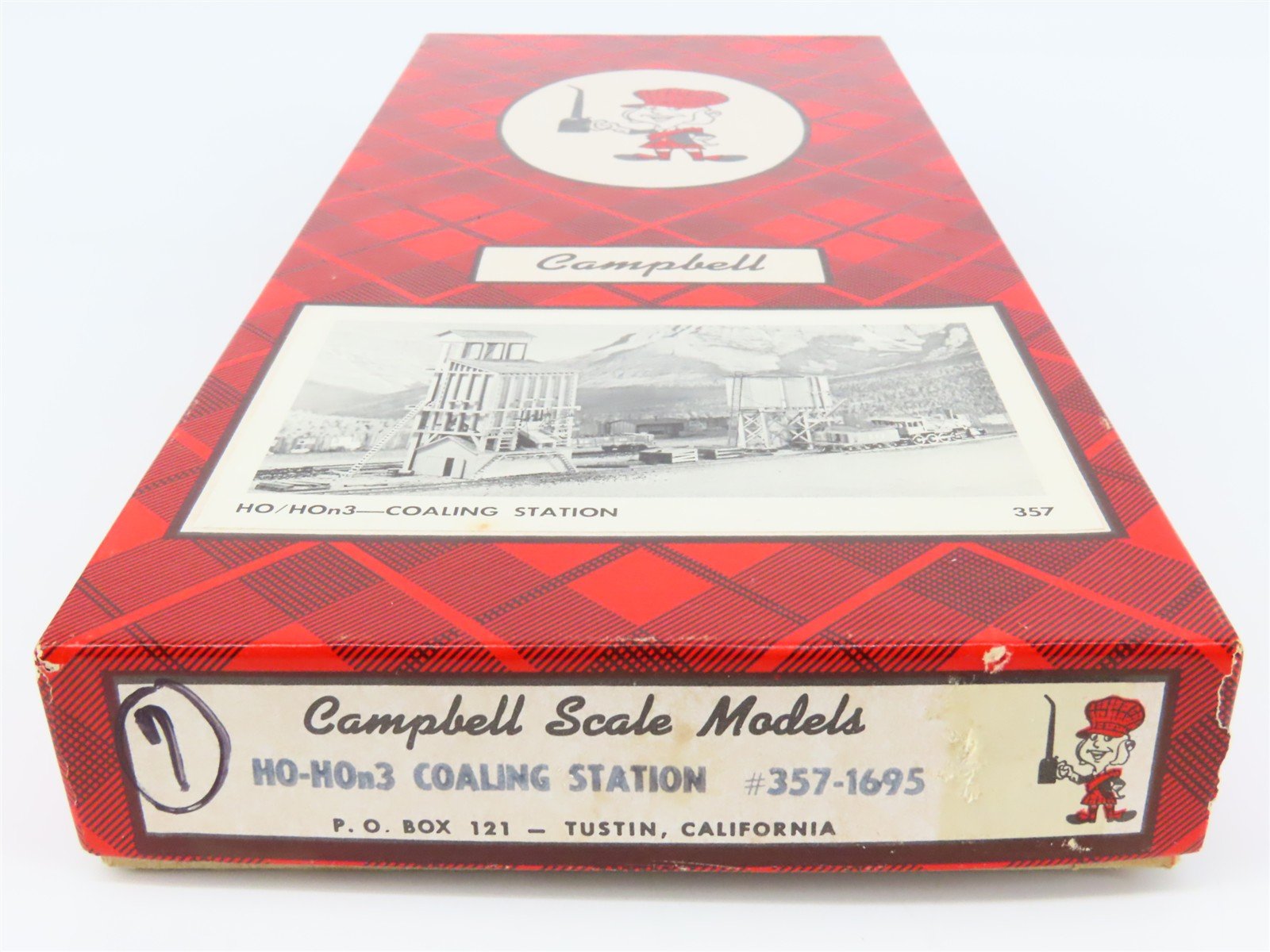 HO/HOn3 Scale Campbell Scale Models Kit 357-1695 Coaling Station